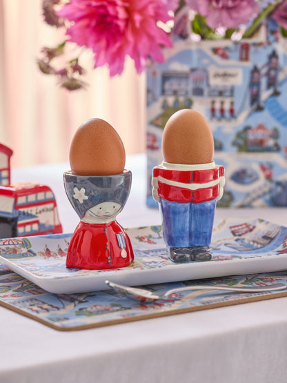 Cath Kidston London Town Guard Egg Cup Set