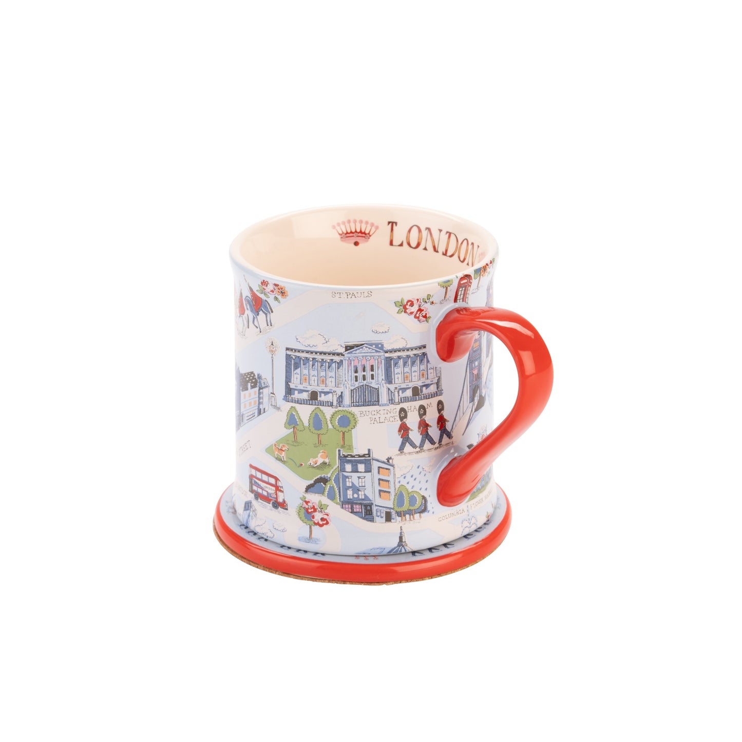 Cath Kidston London Town Mug And Coaster Set