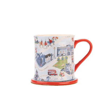 Cath Kidston London Town Mug And Coaster Set