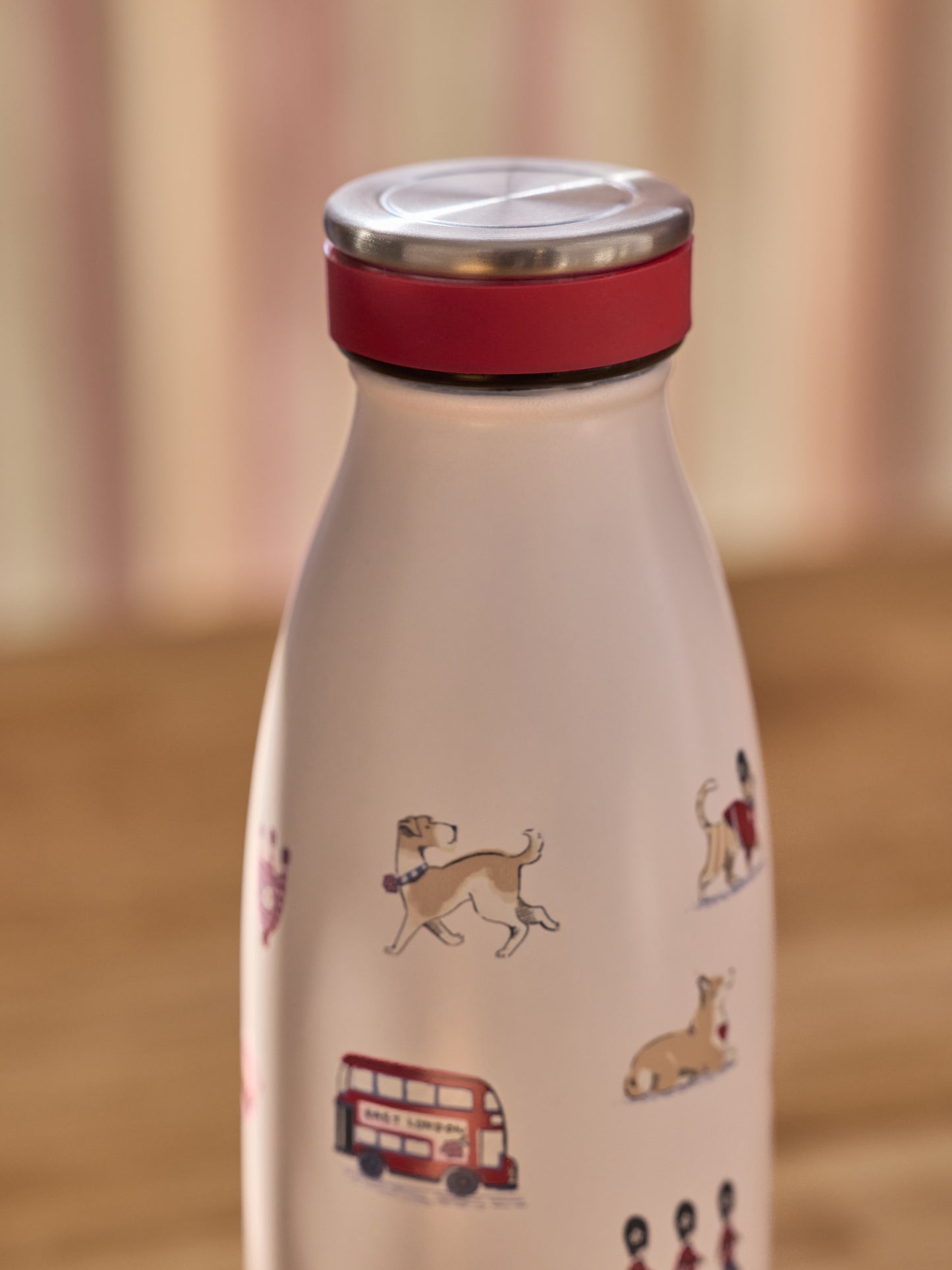 Cath Kidston London Town Stainless Steel Bottle 350ml