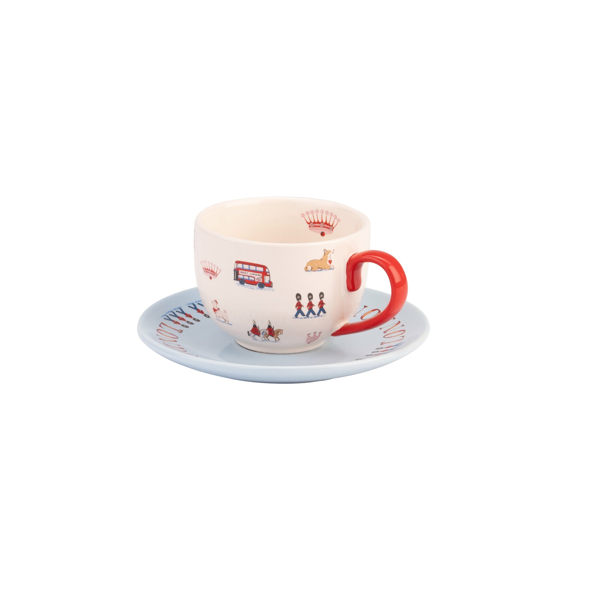 Cath Kidston London Town Teacup & Saucer