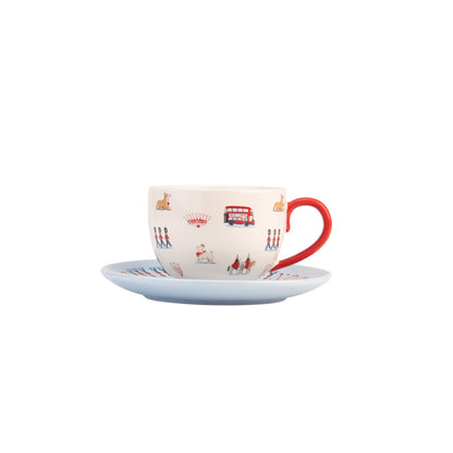 Cath Kidston London Town Teacup & Saucer