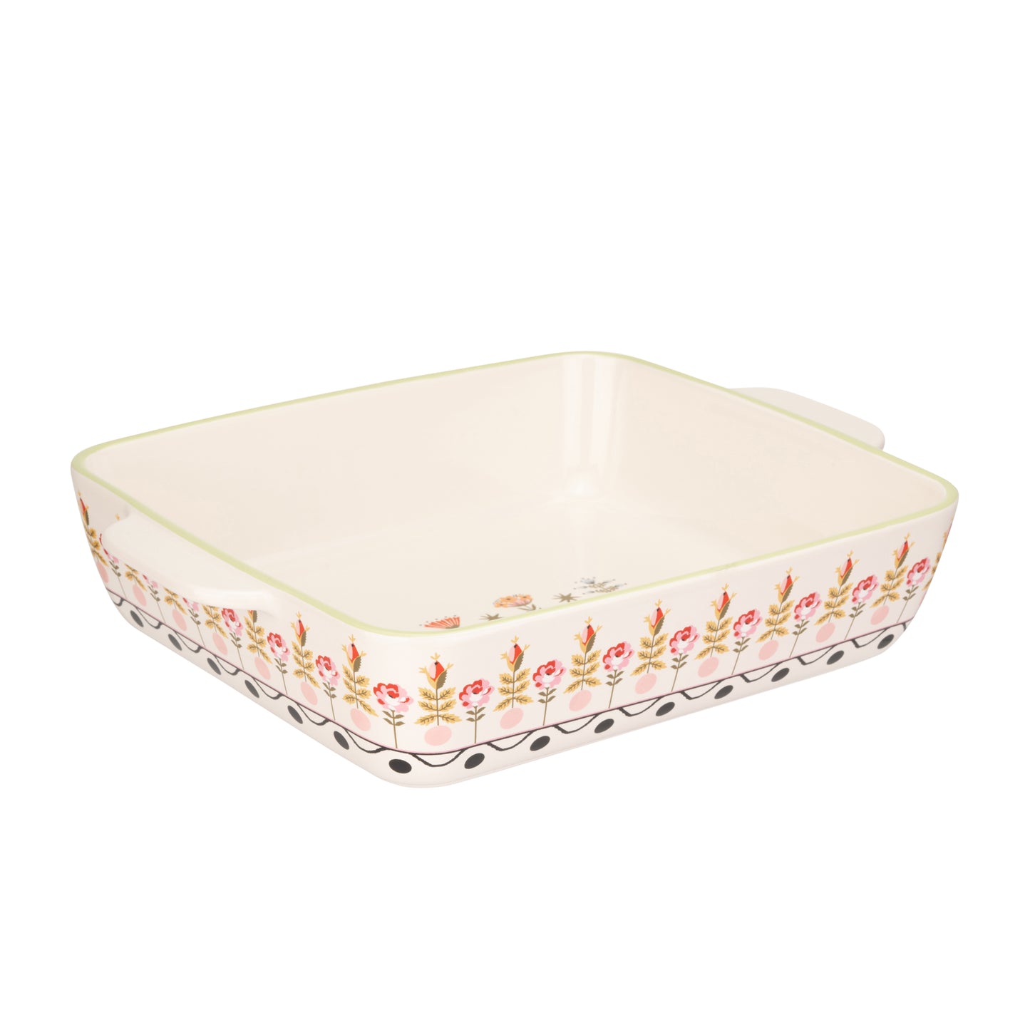 Cath Kidston Painted Table Ceramic Roasting Dish 33cm