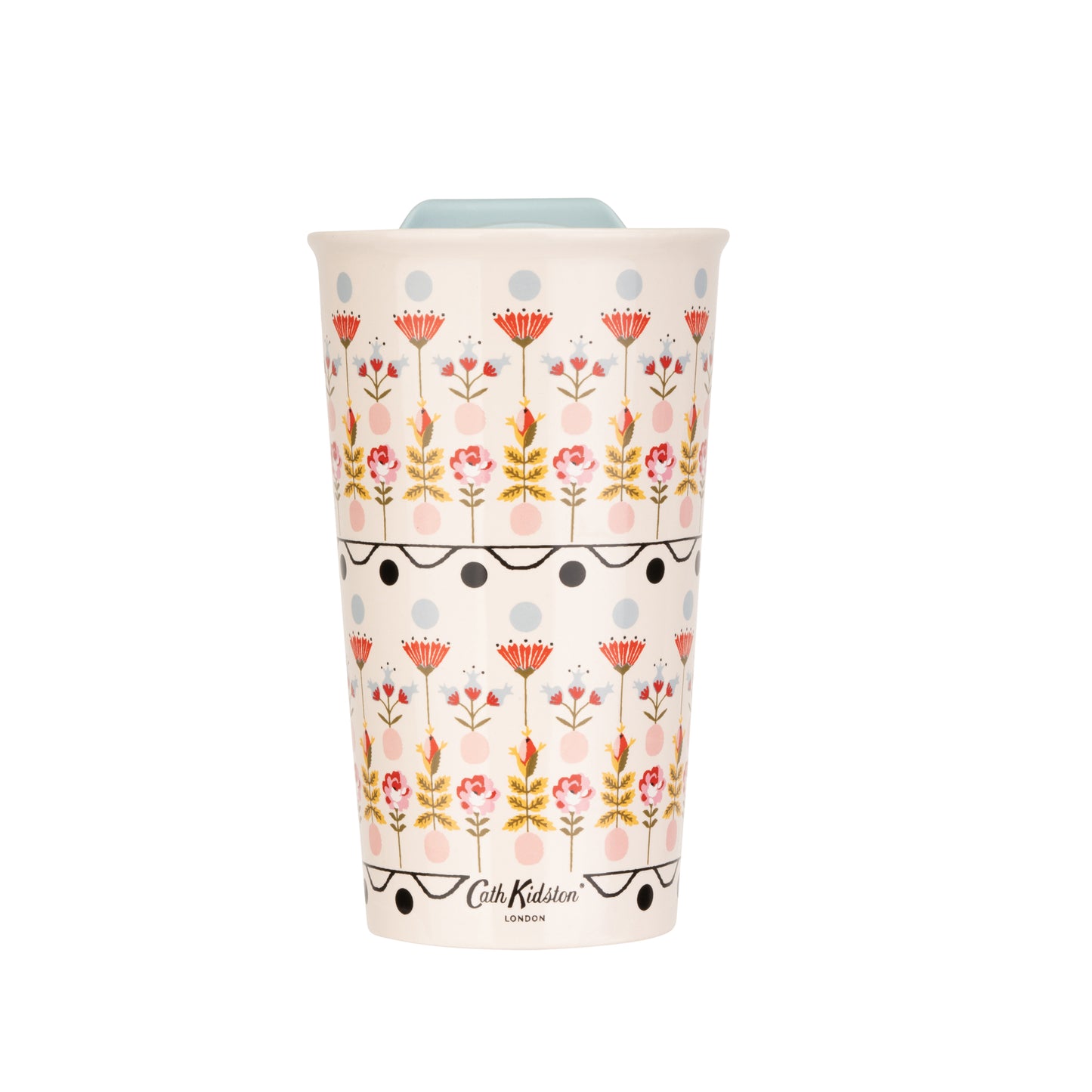 Cath Kidston Painted Table Ceramic Travel Mug 300ml