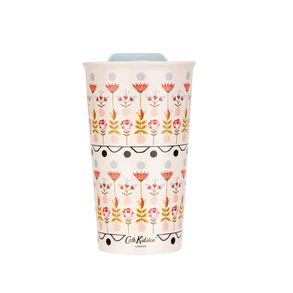 Cath Kidston Painted Table Ceramic Travel Mug 300ml