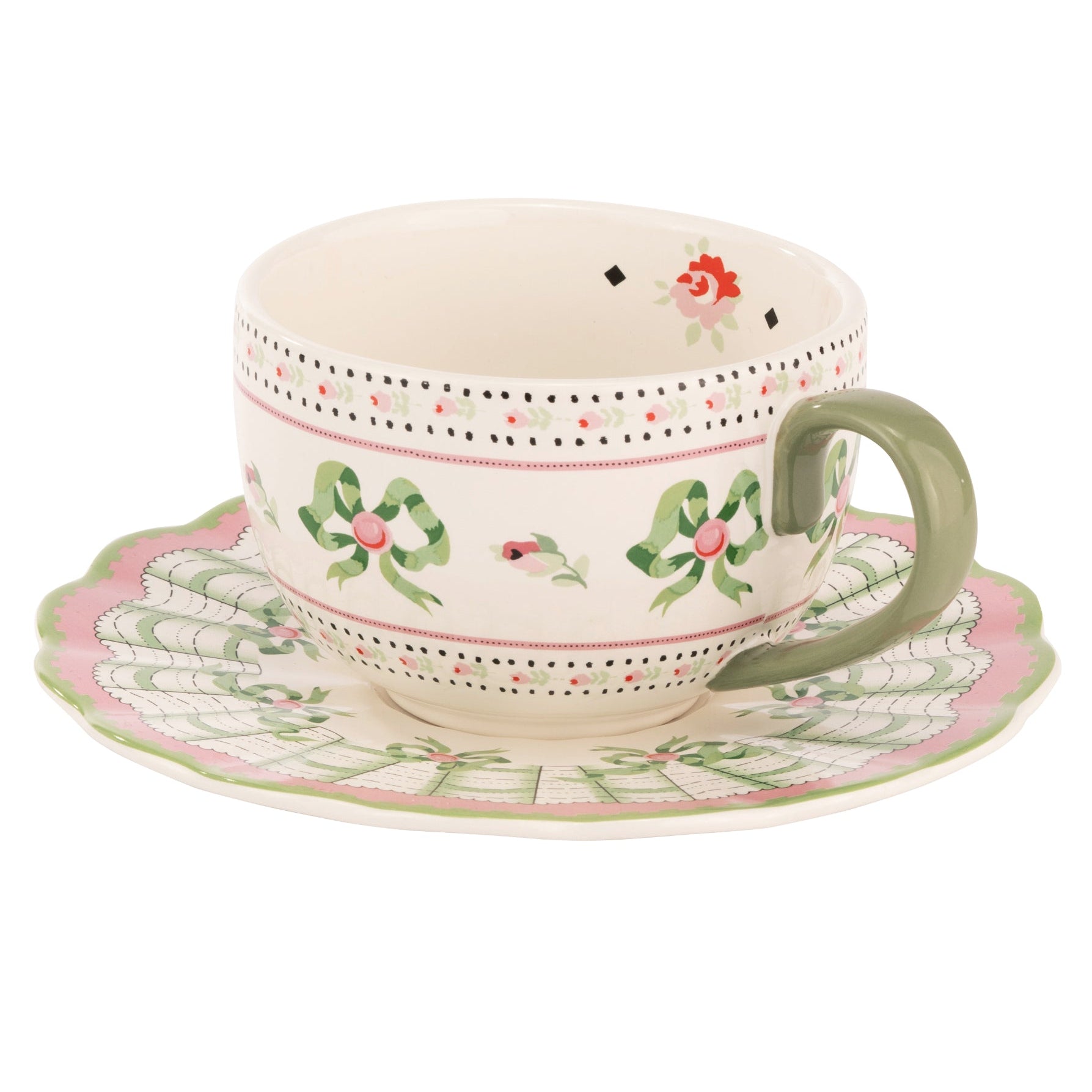 Cath Kidston Spring Birds Teacup & Saucer