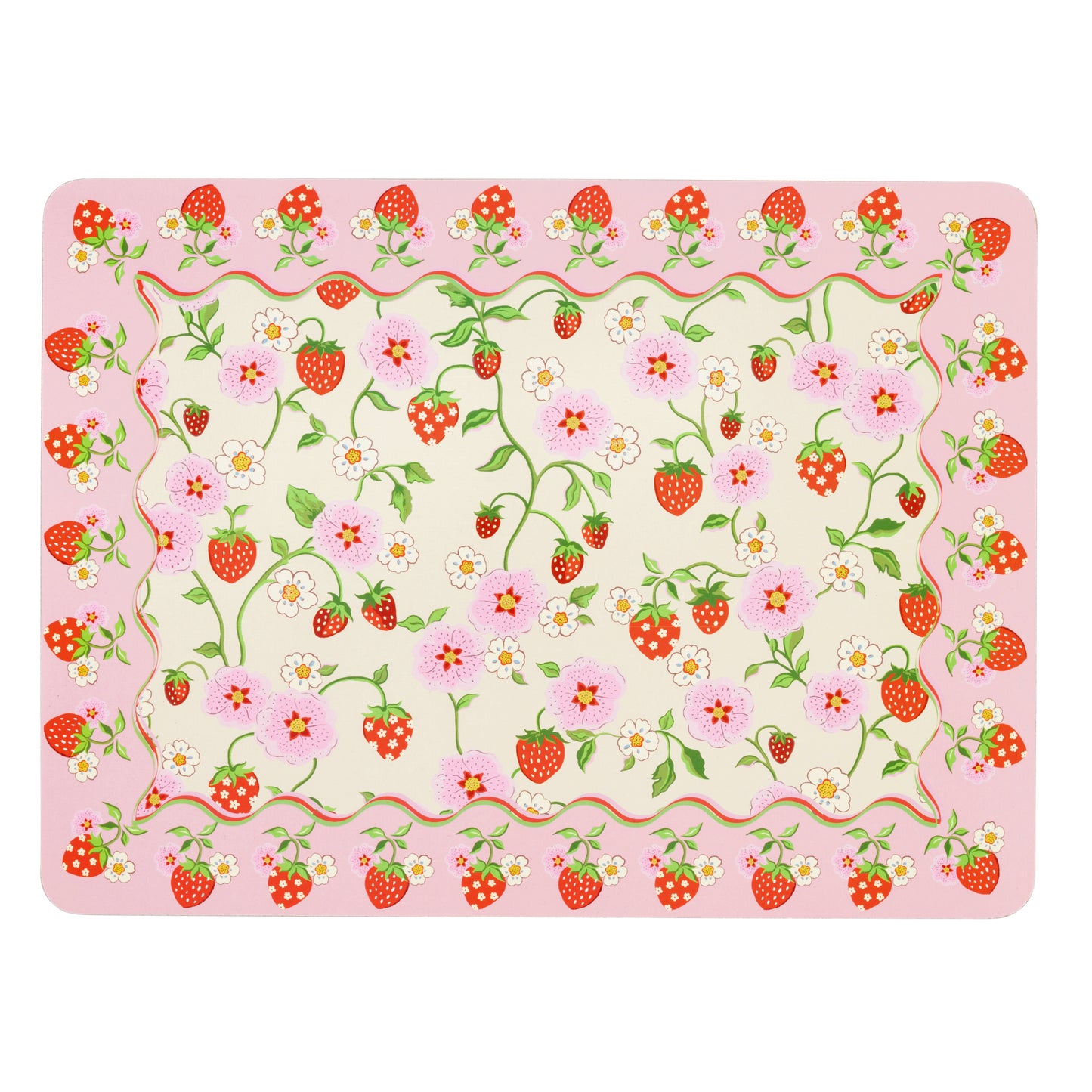 Cath Kidston Strawberry Placemats Set of 4