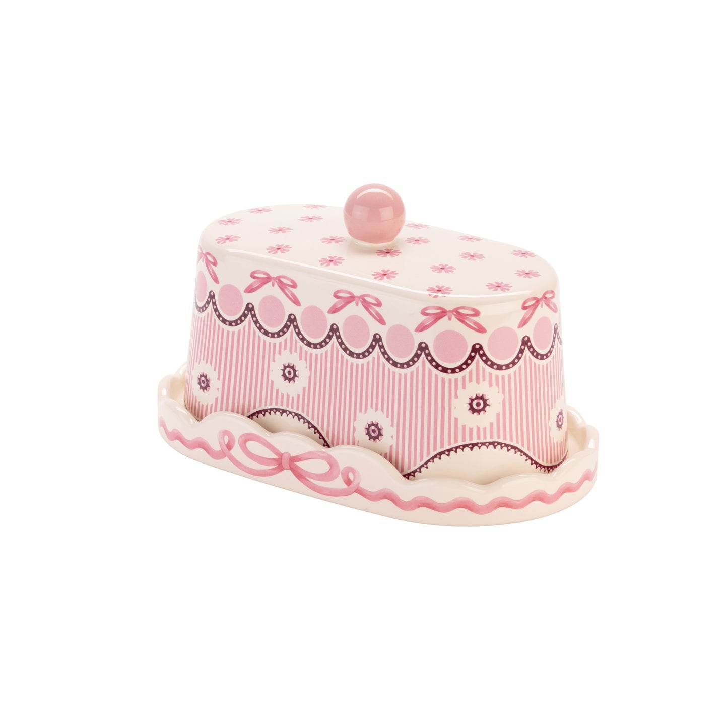 Cath Kidston Spitalfields Silk Butter Dish
