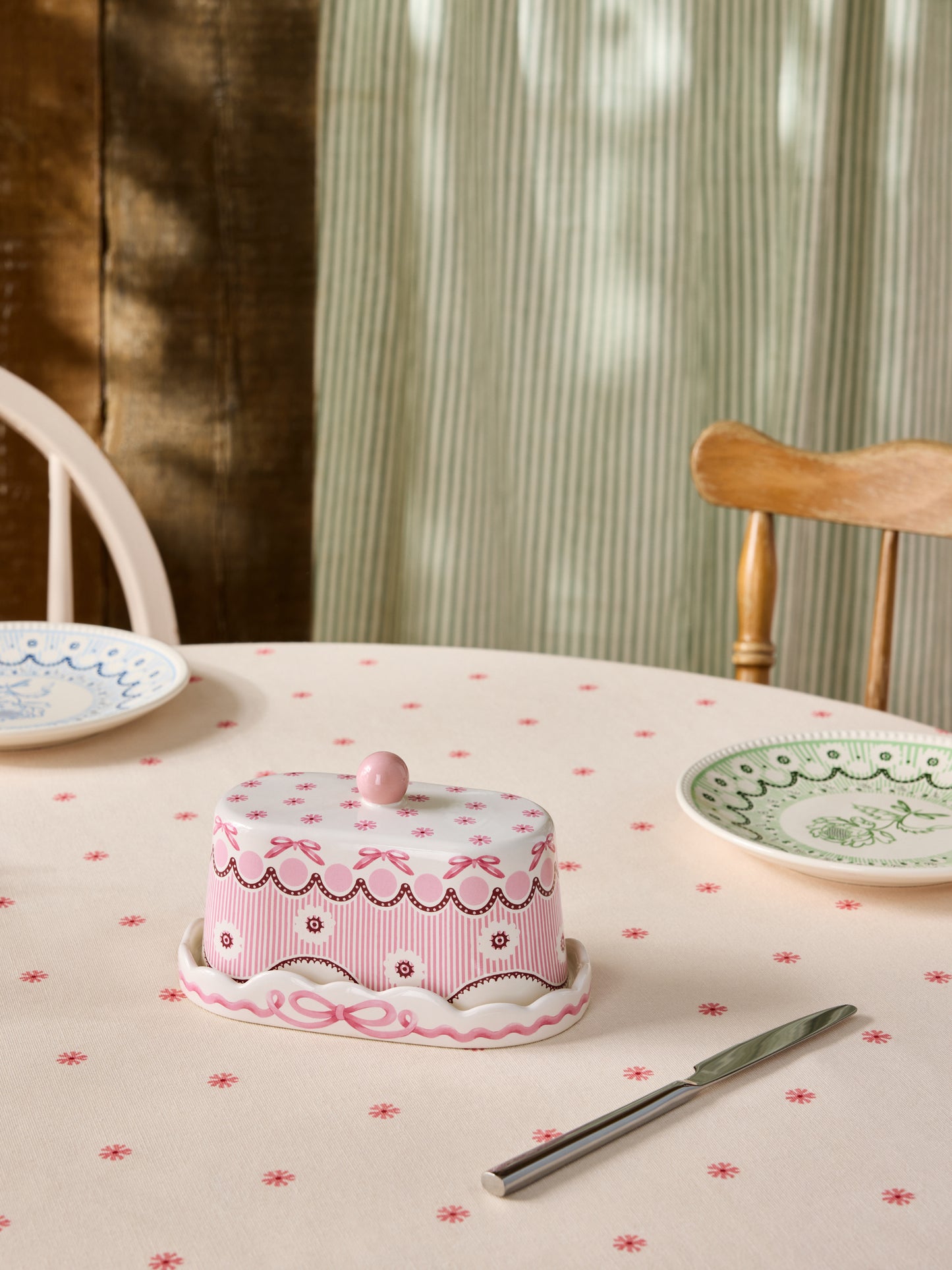 Cath Kidston Spitalfields Silk Butter Dish