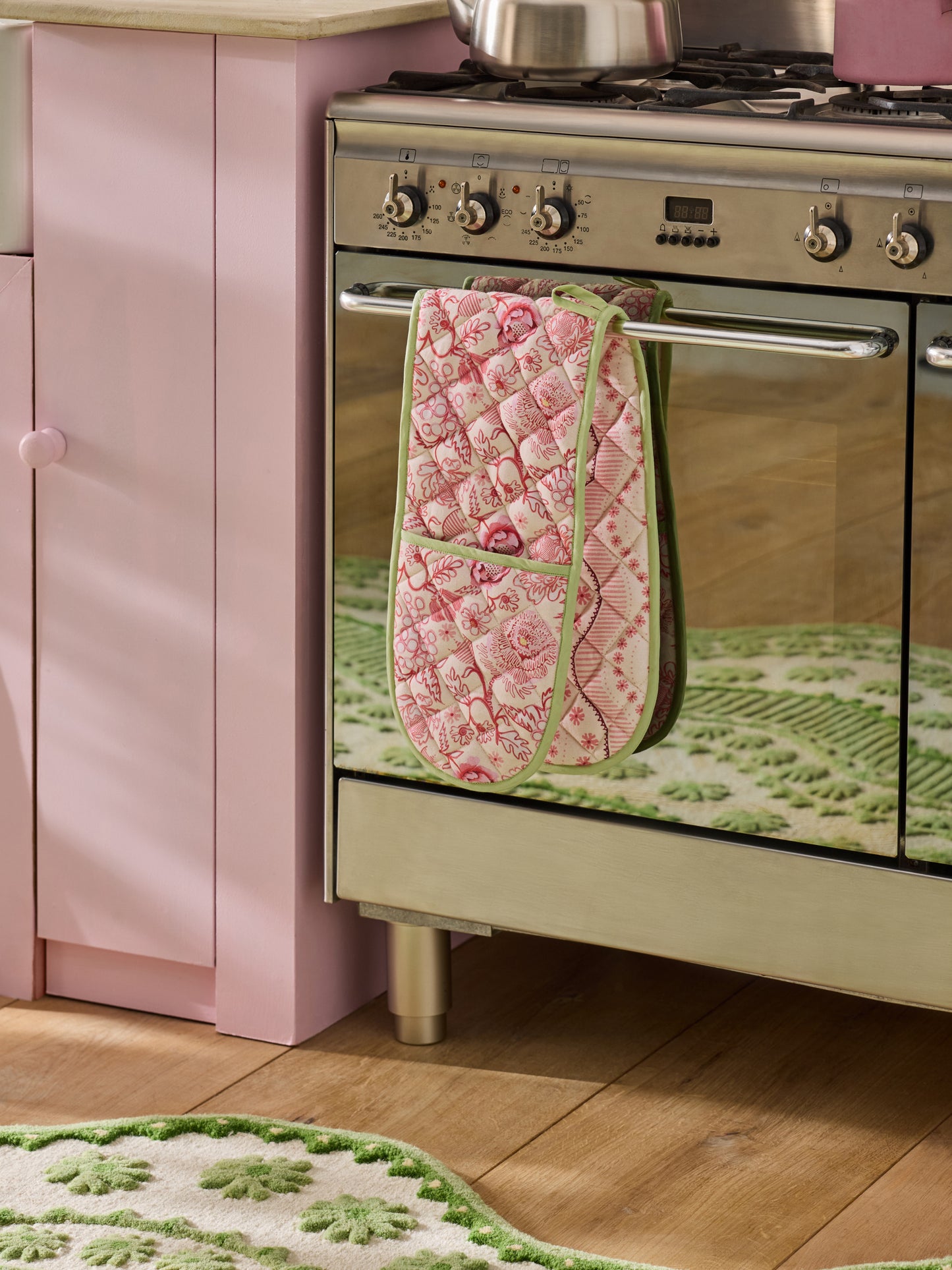 Cath Kidston Spitalfields Silk Double Oven Glove