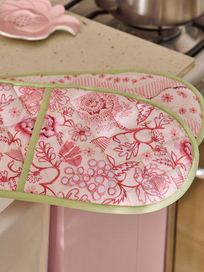 Cath Kidston Spitalfields Silk Double Oven Glove