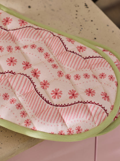 Cath Kidston Spitalfields Silk Double Oven Glove