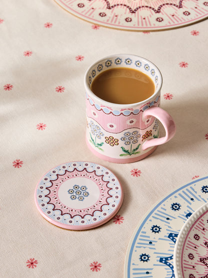 Cath Kidston Spitalfields Silk Mug & Coaster Set