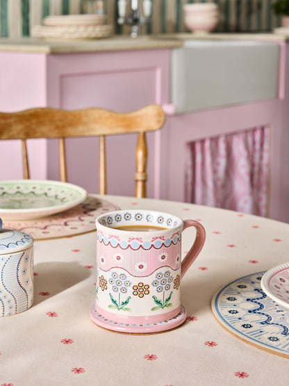 Cath Kidston Spitalfields Silk Mug & Coaster Set