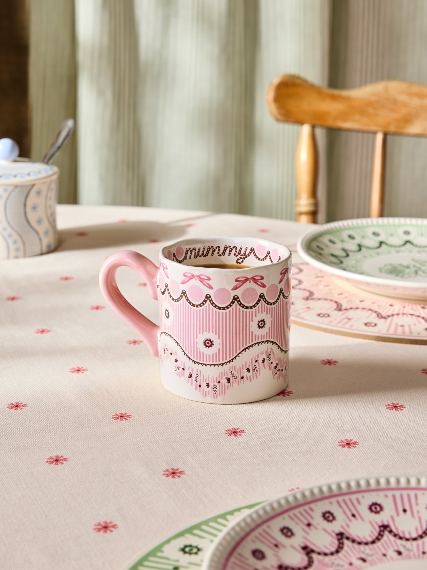 Cath Kidston Spitalfields Silk Mug & Coaster Set
