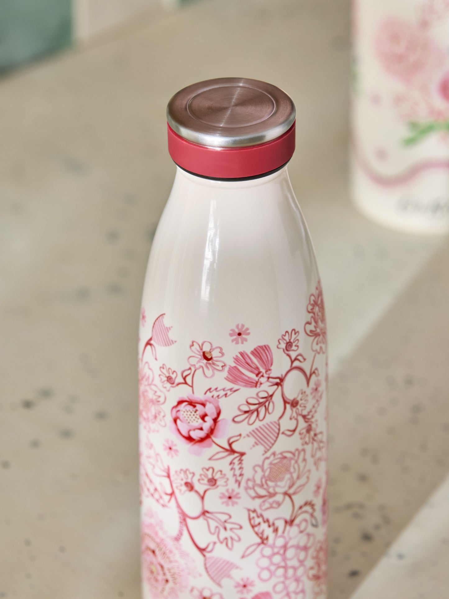 Cath Kidston Spitalfields Silk Stainless Steel Bottle 350 ml