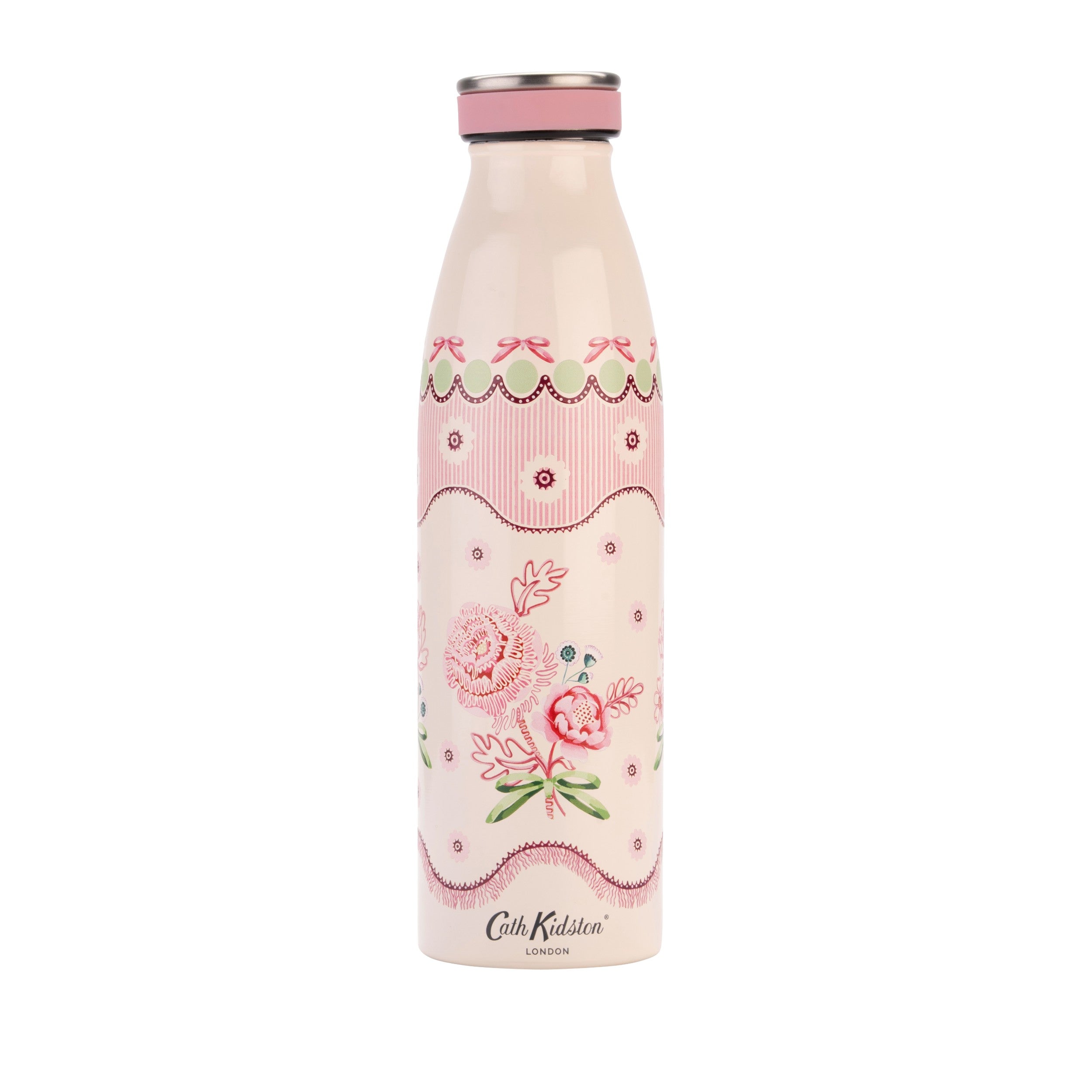 Cath Kidston Spitalfields Silk Stainless Steel Bottle 500ml