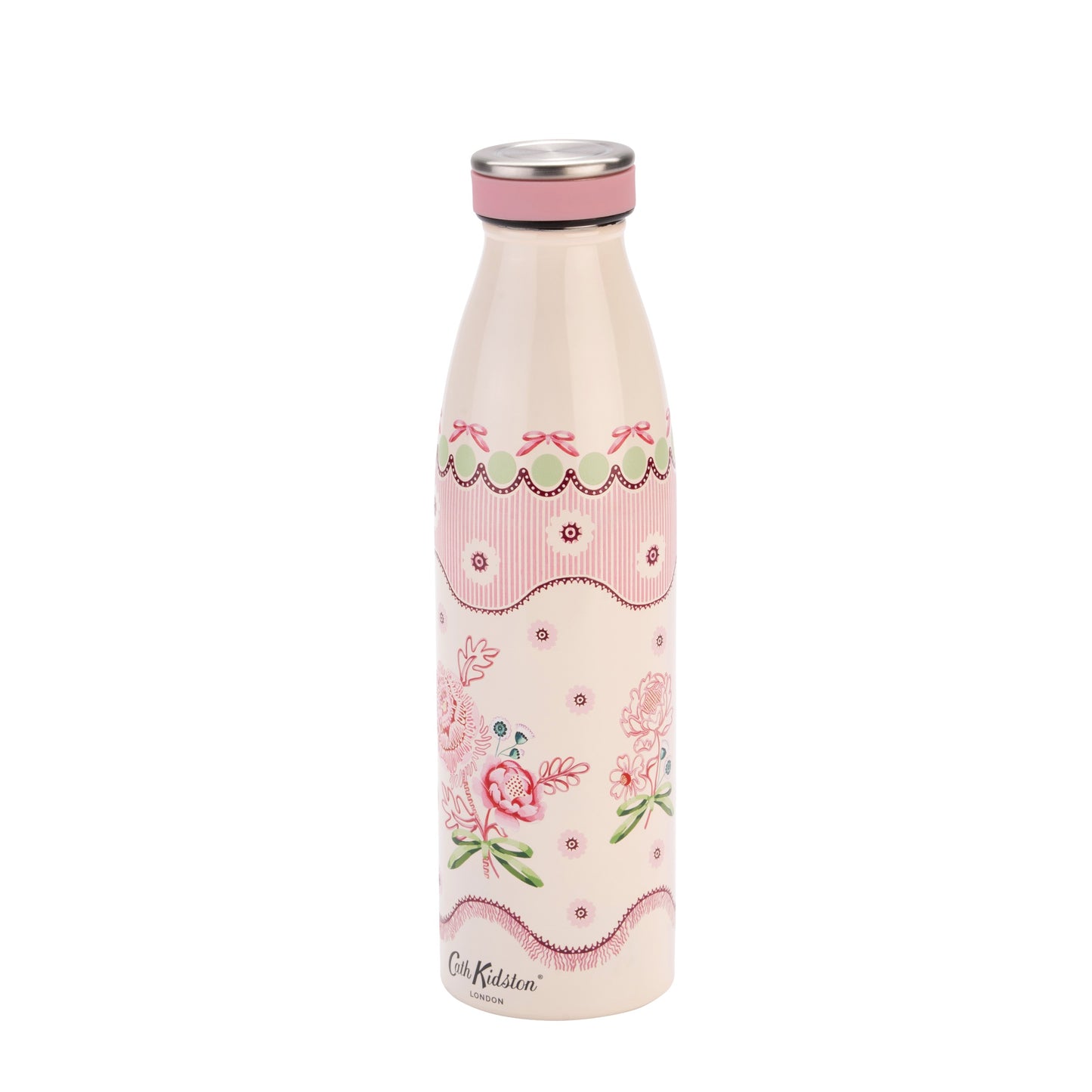 Cath Kidston Spitalfields Silk Stainless Steel Bottle 500ml