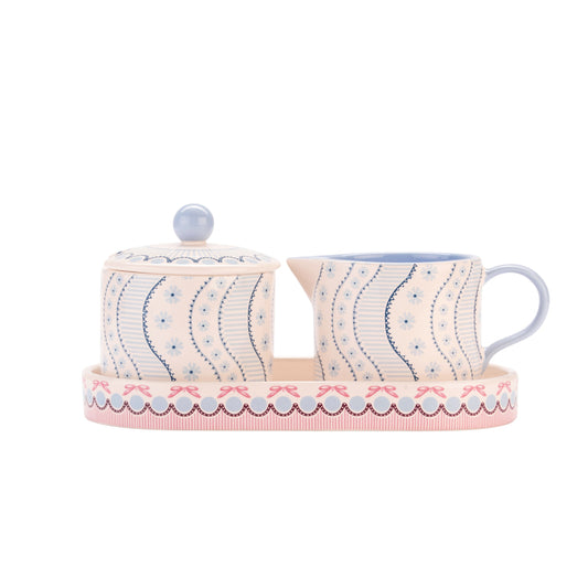 Cath Kidston Spitalfields Silk Sugar & Milk Jug Set