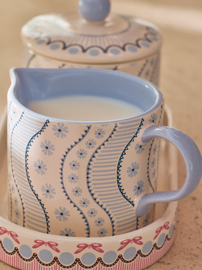 Cath Kidston Spitalfields Silk Sugar & Milk Jug Set