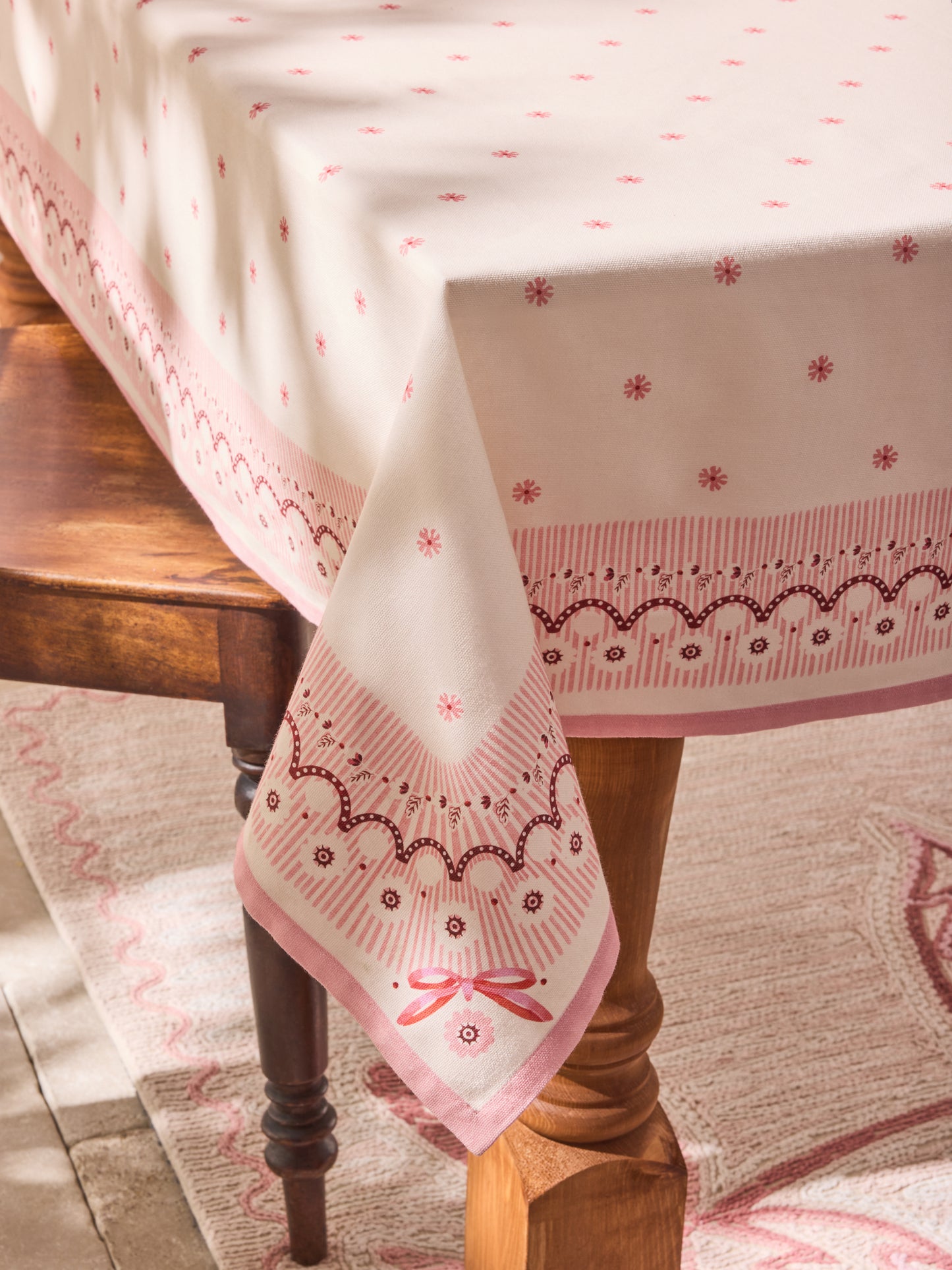 Cath Kidston Spitalfields Silk Tablecloth