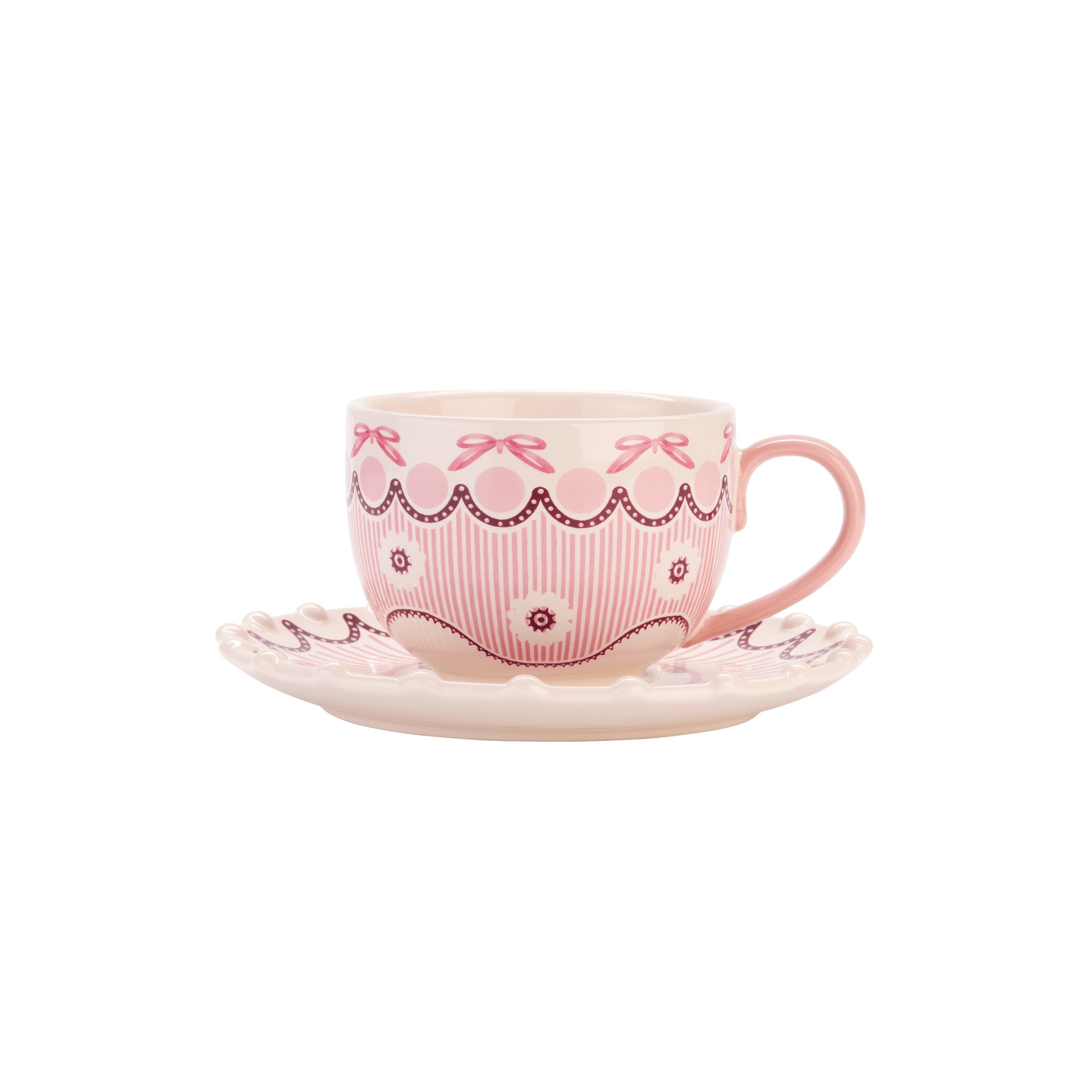 Cath Kidston Spitalfields Silk Teacup & Saucer