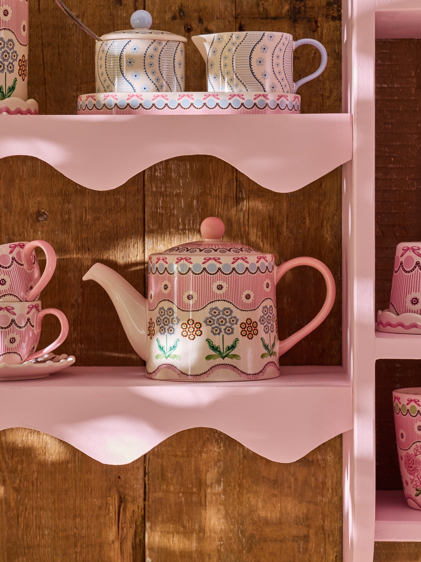 Cath Kidston Spitalfields Silk Teapot 1L