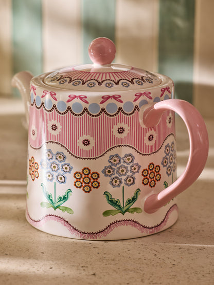 Cath Kidston Spitalfields Silk Teapot 1L