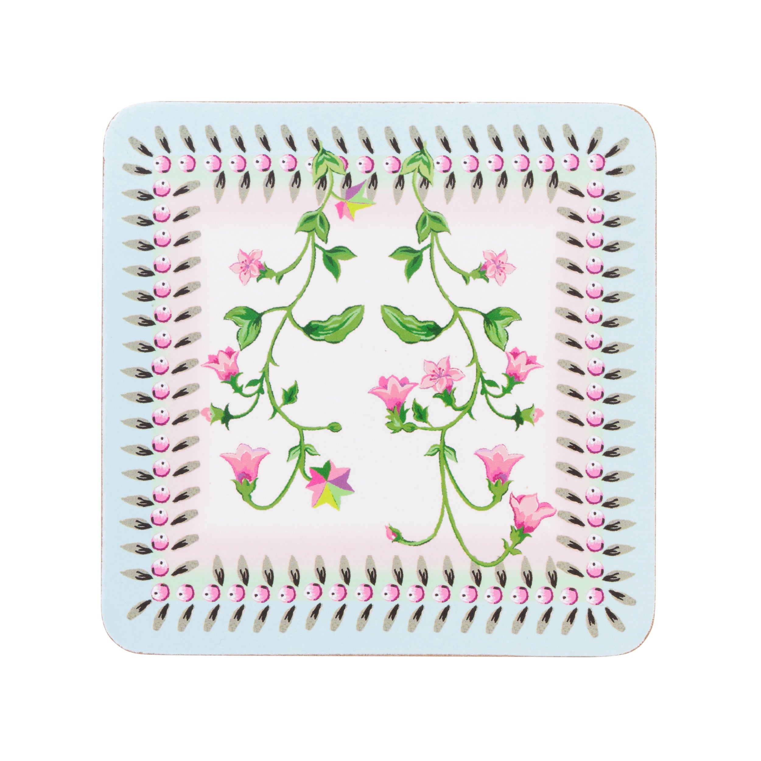 Cath Kidston Twin Flowers Coasters Set of 4