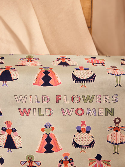 Cath Kidston Wild Flowers Wild Women Tea Towels Set of 2