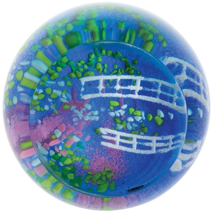 Caithness Glass Artistic Treasures Lily Pond Paperweight