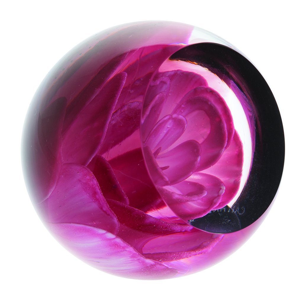 Caithness Glass Floral Charms Carnation Paperweight-Paperweights-Goviers