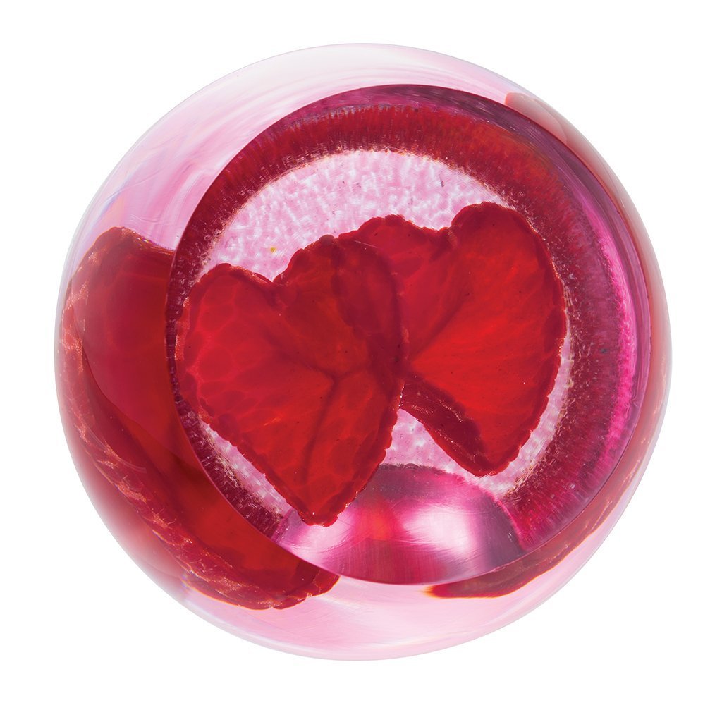 Caithness Glass Love Hearts Paperweights