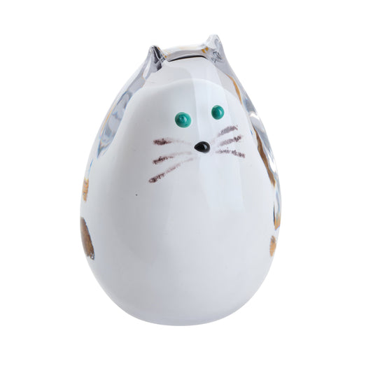 Caithness Purrfect - White Spotty Cat-Goviers