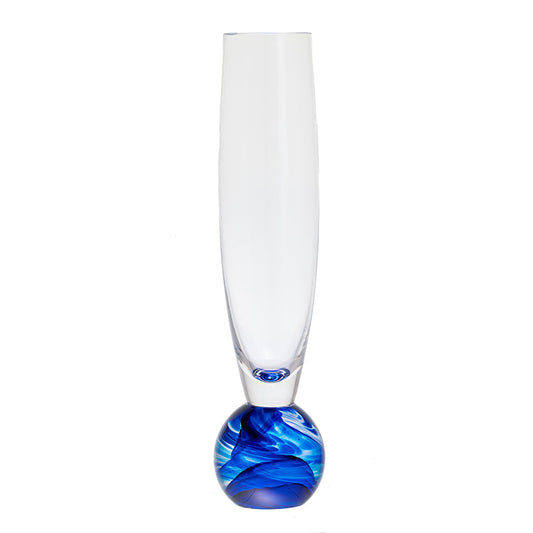 Caithness Unity Sapphire Vase Medium-Goviers