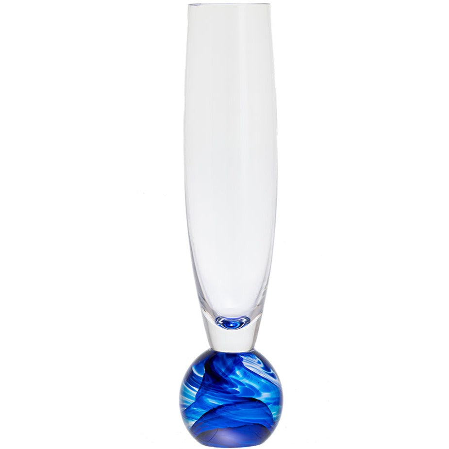 Caithness Unity Sapphire Vase Medium