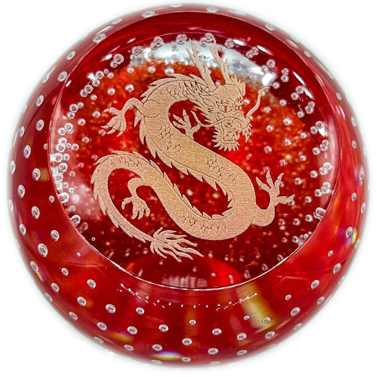 Caithness Year of the Dragon Paperweight-Goviers
