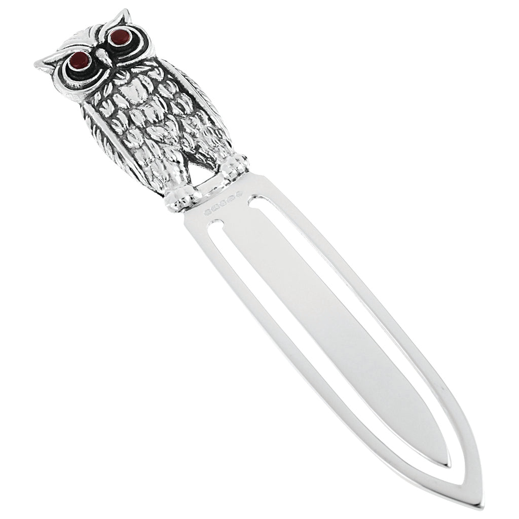 Carrs Owl Bookmark Sterling Silver