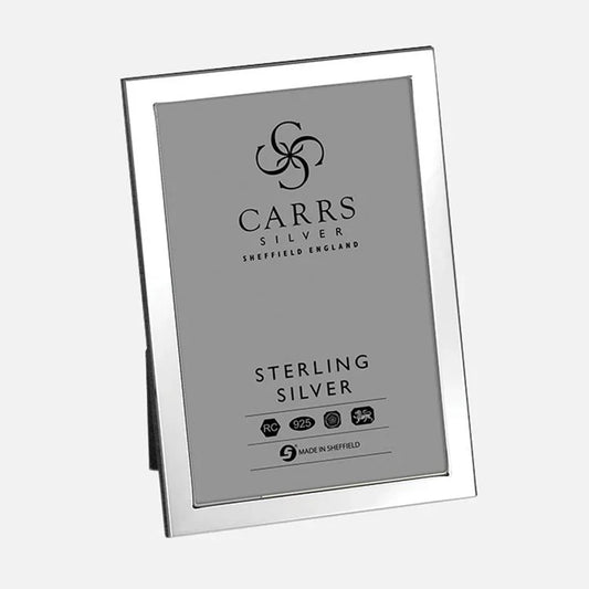 Carrs Silver Classic Flat Narrow Picture Frame-Goviers