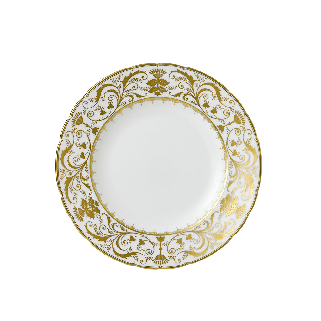 Royal Crown Derby Darley Abbey White Plate 21cm