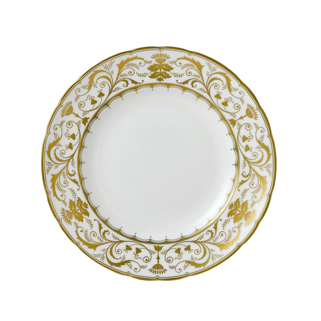 Royal Crown Derby Darley Abbey White Plate 27cm