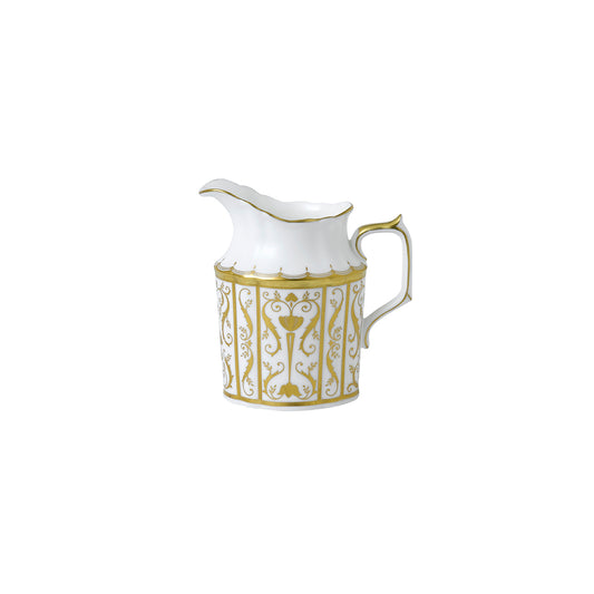 Royal Crown Derby Darley Abbey White Cream Jug 280ml