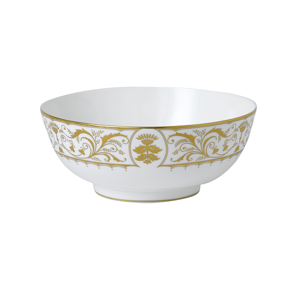 Royal Crown Derby Darley Abbey White Salad Bowl 2L