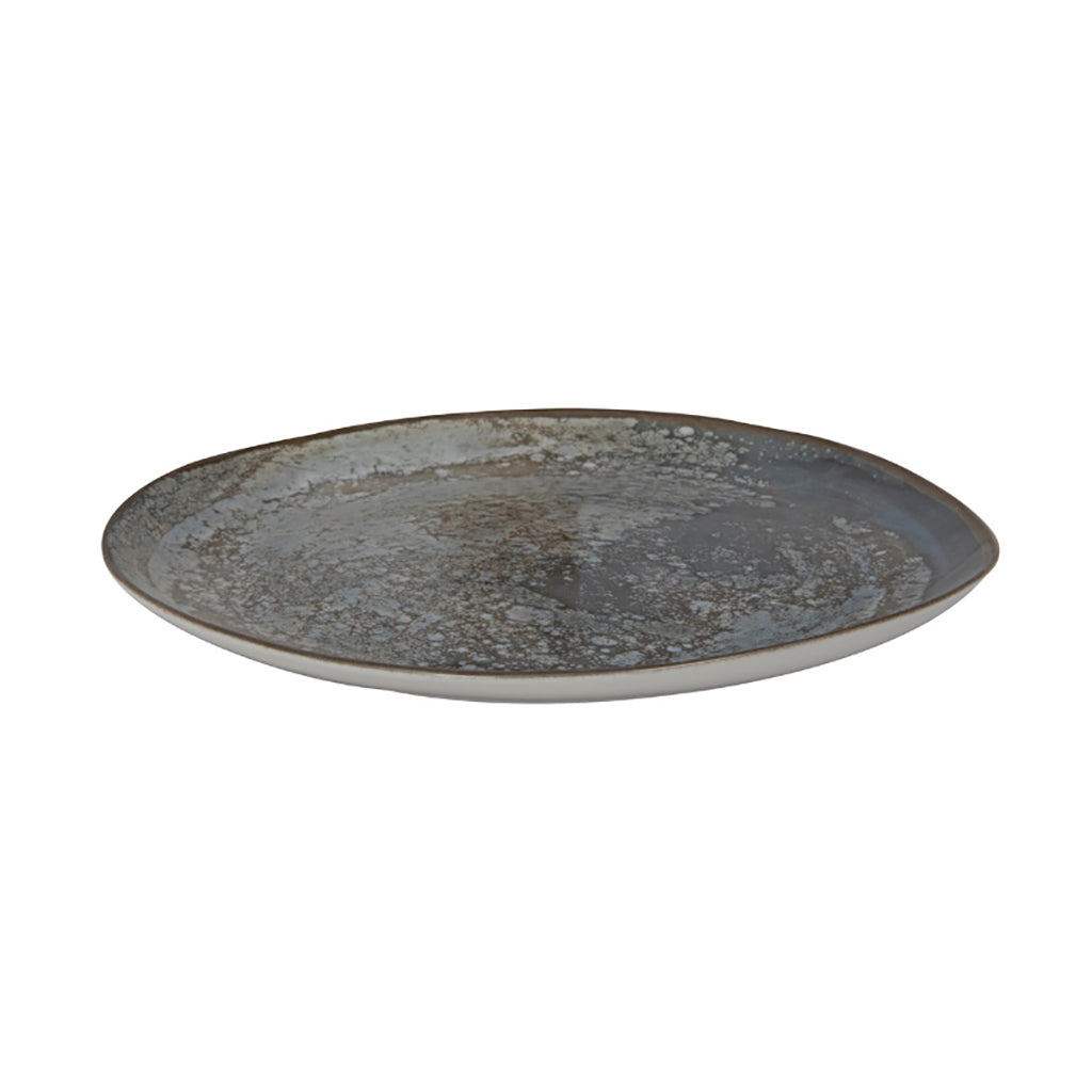 Gural Dark Moon Pebble Coupe Plate 20cm