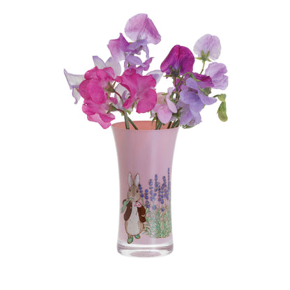 Dartington Beatrix Potter Flared Vase - Benjamin Bunny-Goviers