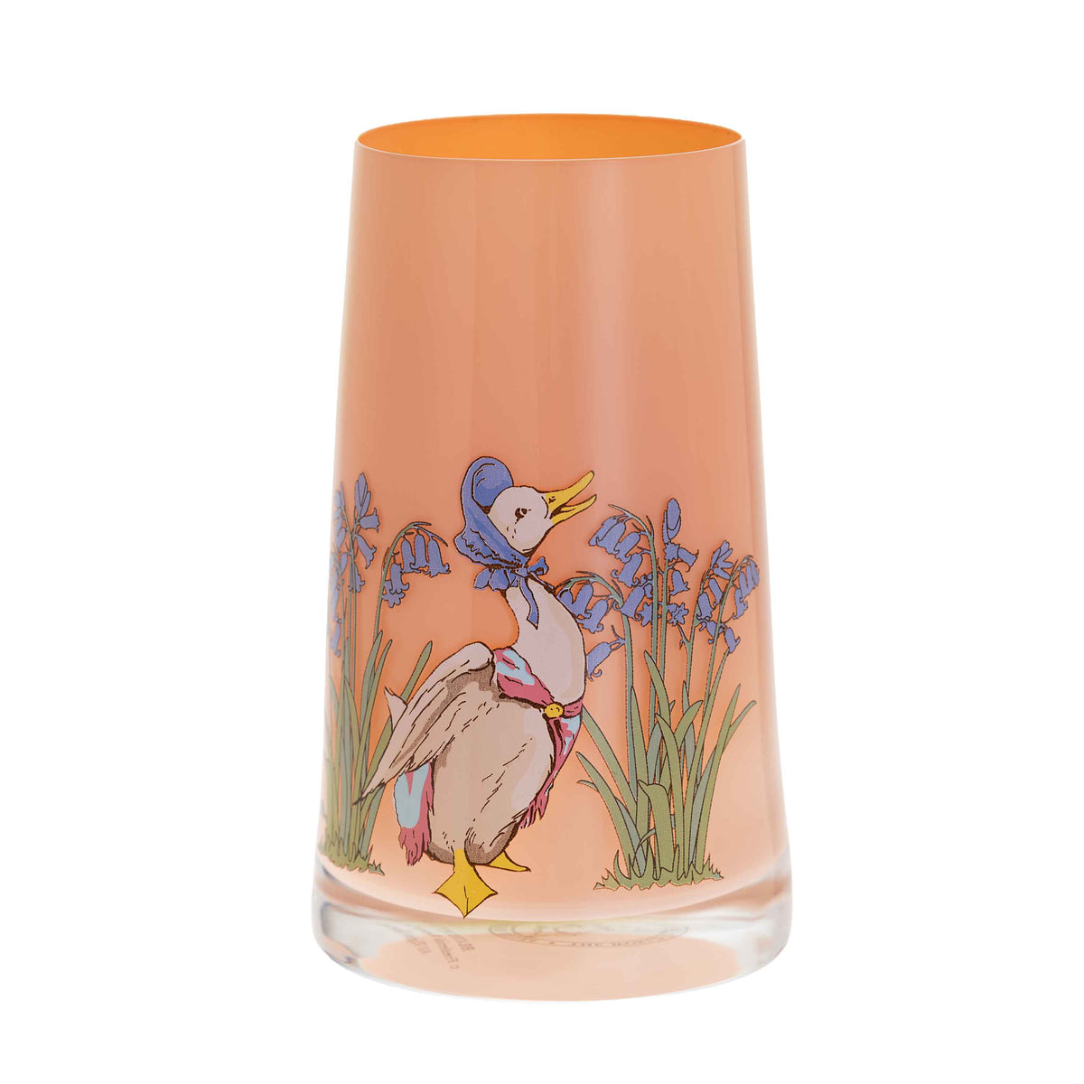 Dartington Beatrix Potter Tapered Vase - Jemima Puddle Duck