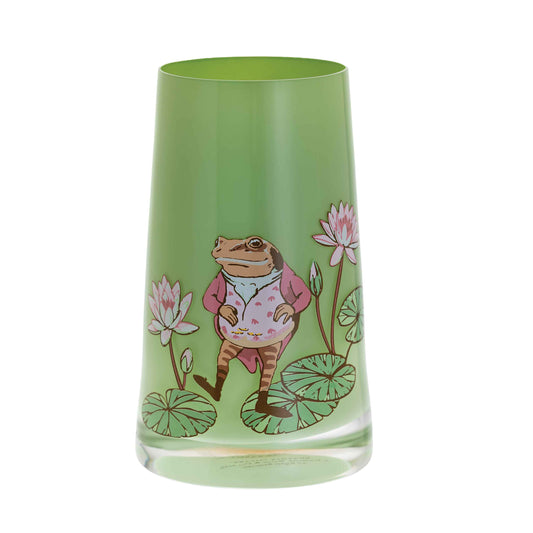 Dartington Beatrix Potter Tapered Vase - Jeremy Fisher-Goviers
