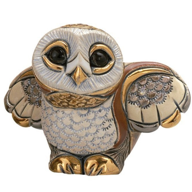 De Rosa Barn Owl Baby 1-Collectables-Goviers