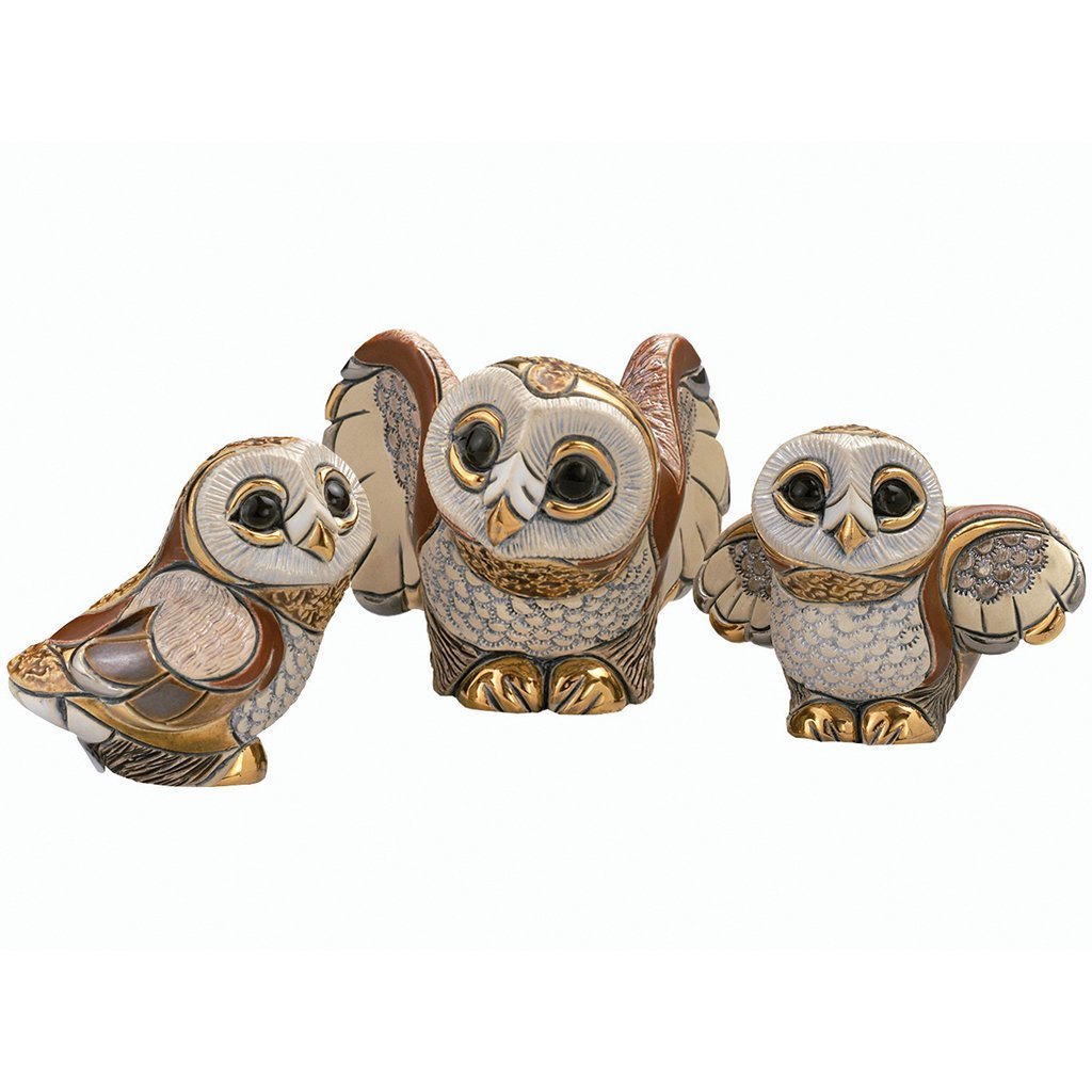 De Rosa Barn Owl Baby 2-Collectables-Goviers