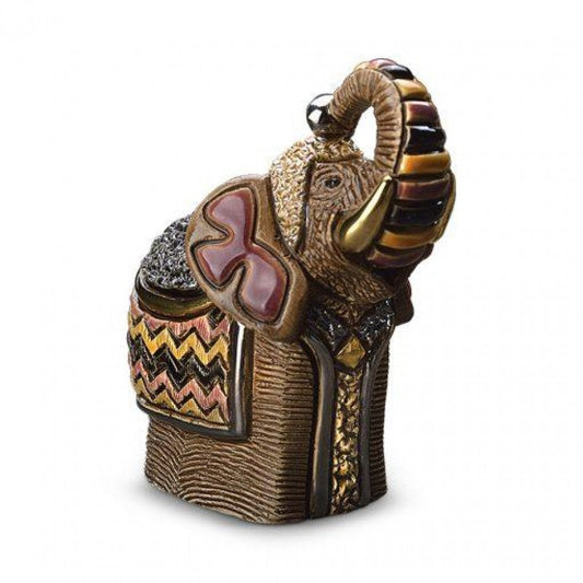 De Rosa Brown Festival Elephant-Collectables-Goviers